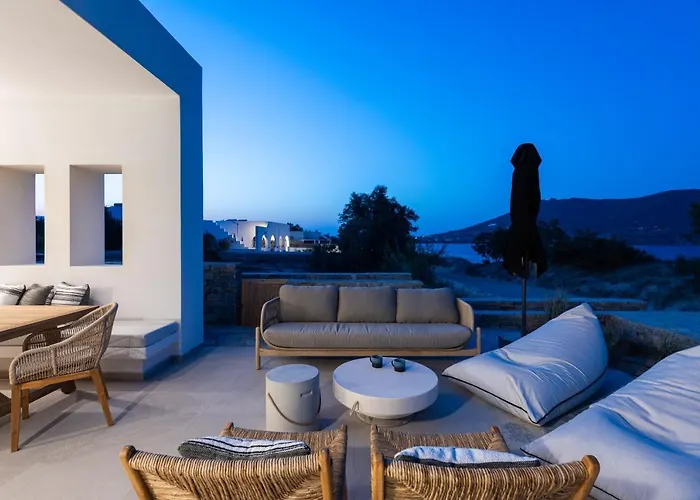 Exclusive Luxury Moca Beachfront Villa, Molos, Paros