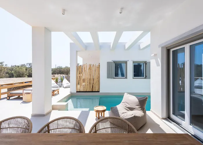 Exclusive Luxury Moca Beachfront Villa, Molos, Paros Villa *