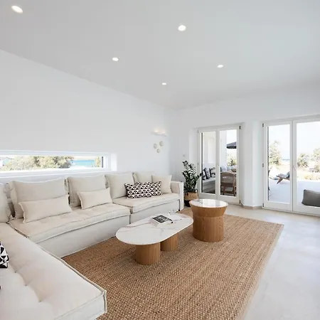 Exclusive Luxury Moca Beachfront Villa, Molos, Paros Villa