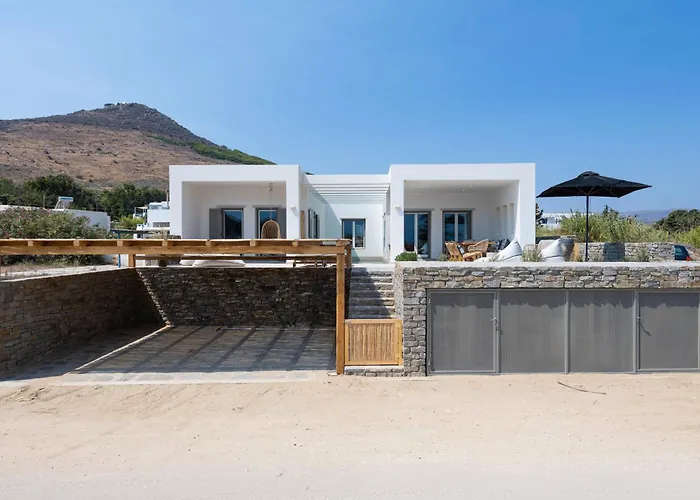 Exclusive Luxury Moca Beachfront Villa, Molos, Paros * Molos (Paros)